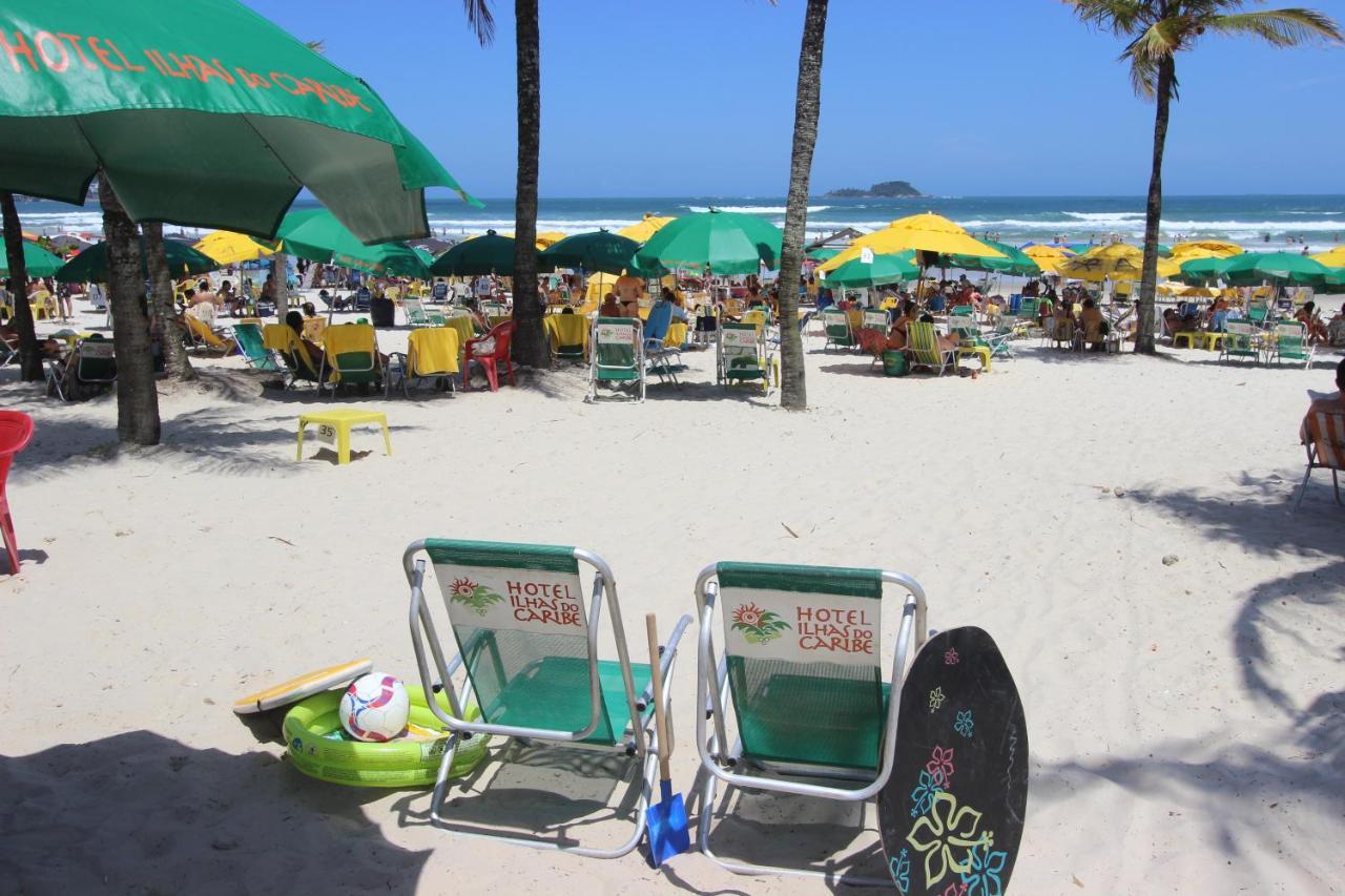 Hotel Ilhas Do Caribe - Na Melhor Regiao Da Praia Da Enseada Guarujá Dış mekan fotoğraf